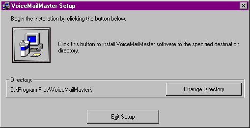 Installing VoiceMail Master